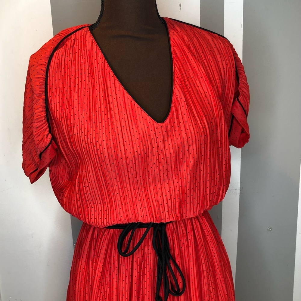 Vintage Jonathan Logan /1950’s Red polka dot dress
